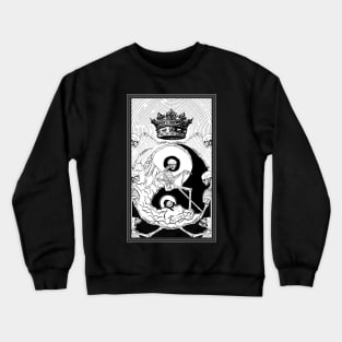 The Death Tarot Card Reader Crewneck Sweatshirt